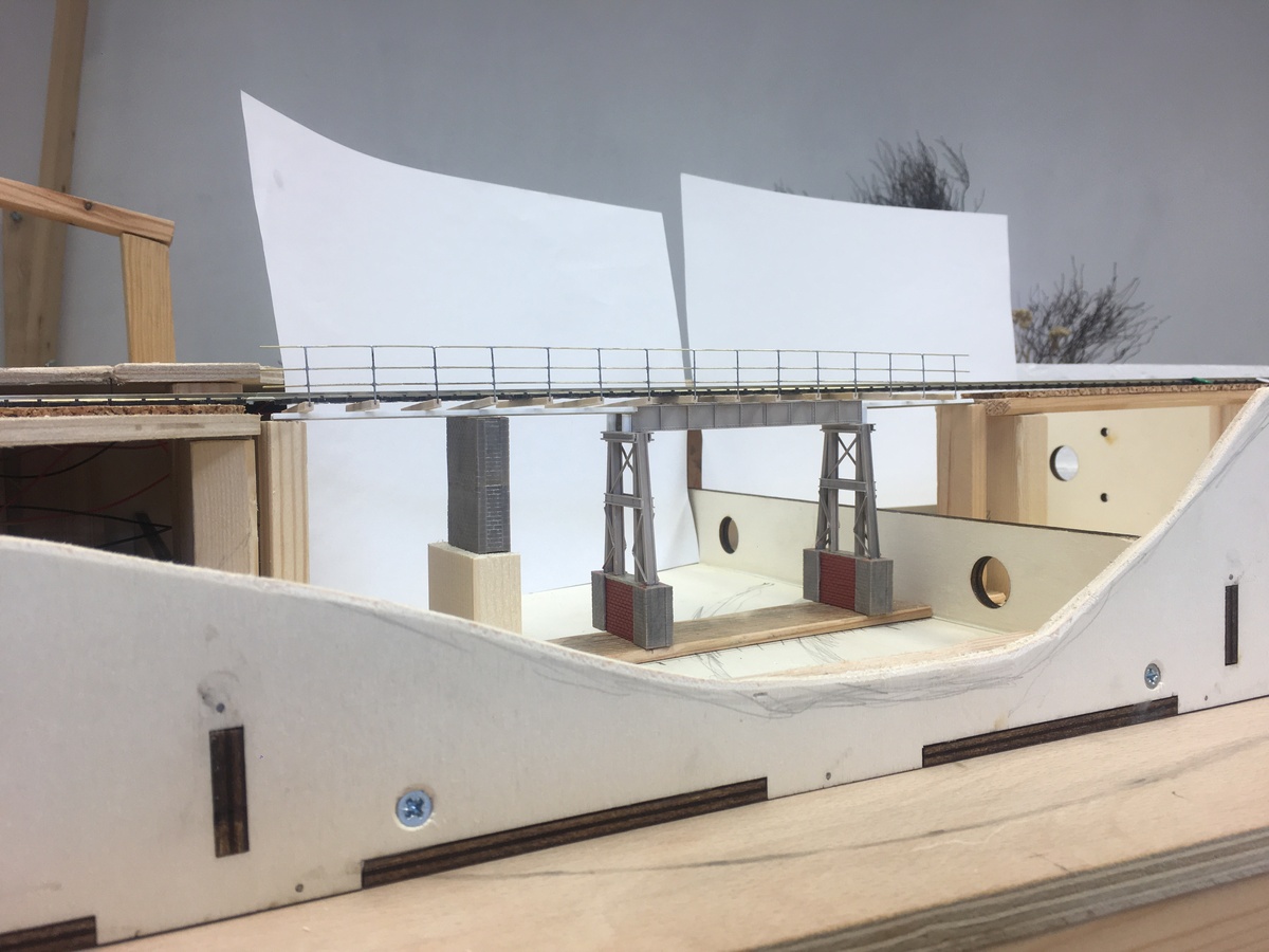 'Bridge...' under construction